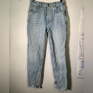 We The Free Vintage Style Zane Jeans from Free People Size 25 button fly closure